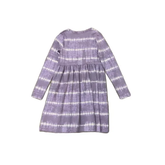 Crewcuts -Lavender Tie-Dye Girls Dress-Size 14 - Picture 2 of 3